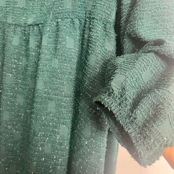 Bloomchic Long Sleeve Midi Dress Green - Picture 5 of 7